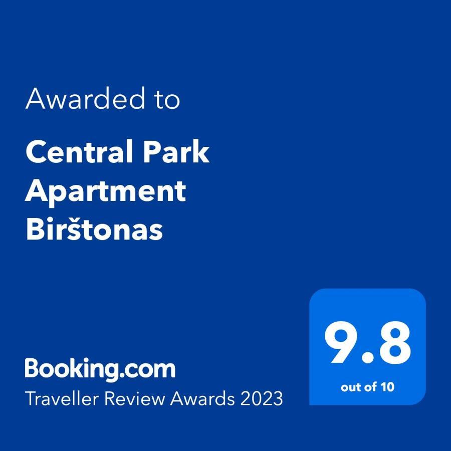 Central Park Apartment Birštonas 외부 사진